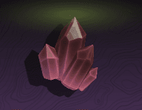 Crimson Crystal Ore